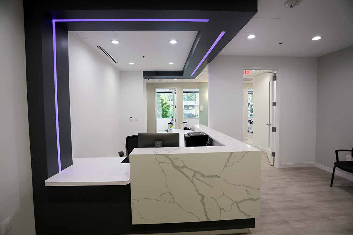 Reception & Patient Welcome Area